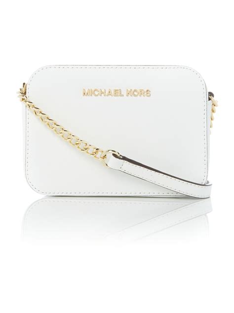 michael kors white bag ebay|michael kors white small crossbody.